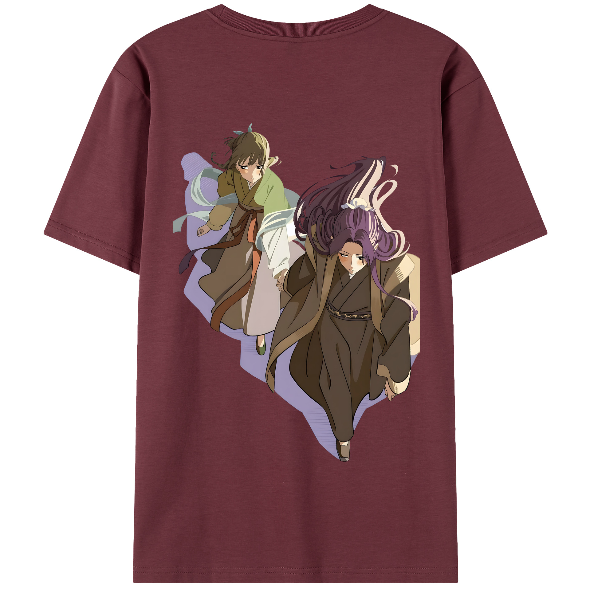（画像用） 薬屋のひとりごと The Apothecary Diaries 綿100％半袖Tシャツ（背面プリント）